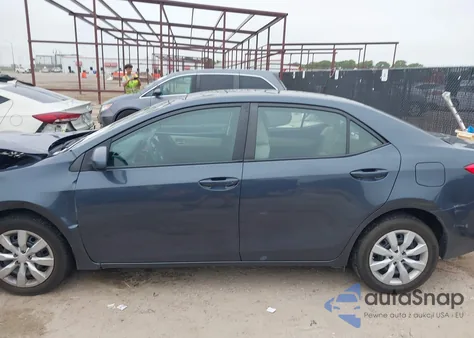 2016 Toyota Corolla Le из США, поврежденный, VIN 5YFBURHE9GP472425